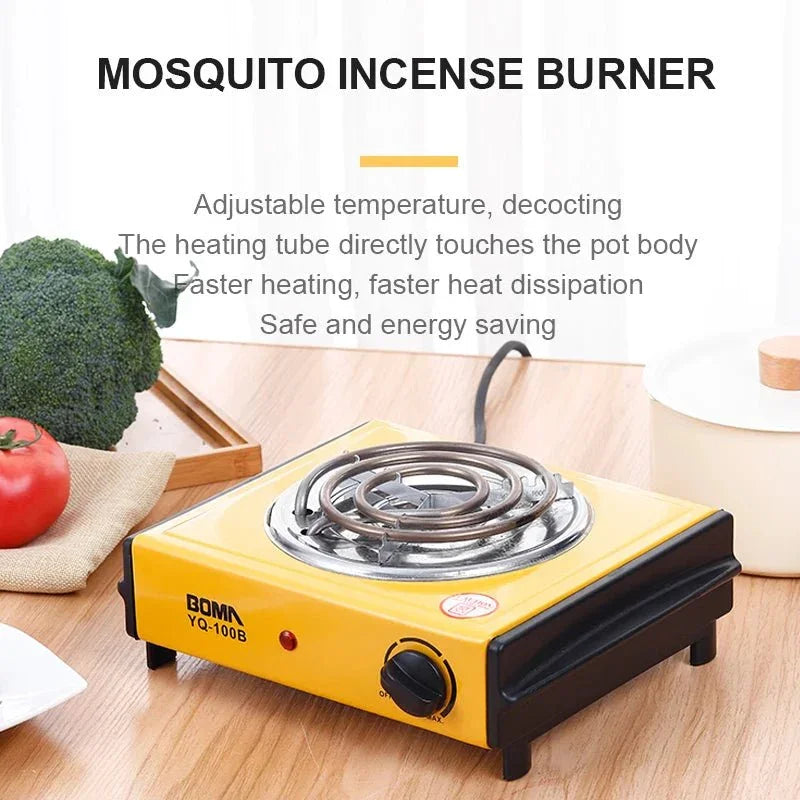 BOMA 1000W Single Coil Stainless Steel Countertop Hot Plate - Shoplex