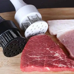 Stainless Steel Meat Needle Tenderizer Steak Hammer for Tenderizing - Shoplex