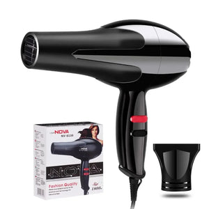 Red Black 1000W Ionic AC Motor Hair Dryer Concentrator Nozzle - Shoplex