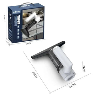 2 - in - 1 Window Squeegee Vacuum Cleaner Long - Handle Car Brush Spray - Shoplex