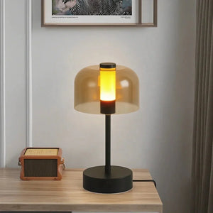 Rechargeable Cordless LED Bedside Desk Lamp with Dimmable Touch - Shoplex