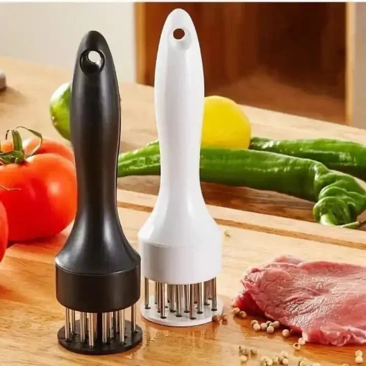 Stainless Steel Meat Needle Tenderizer Steak Hammer for Tenderizing - Shoplex