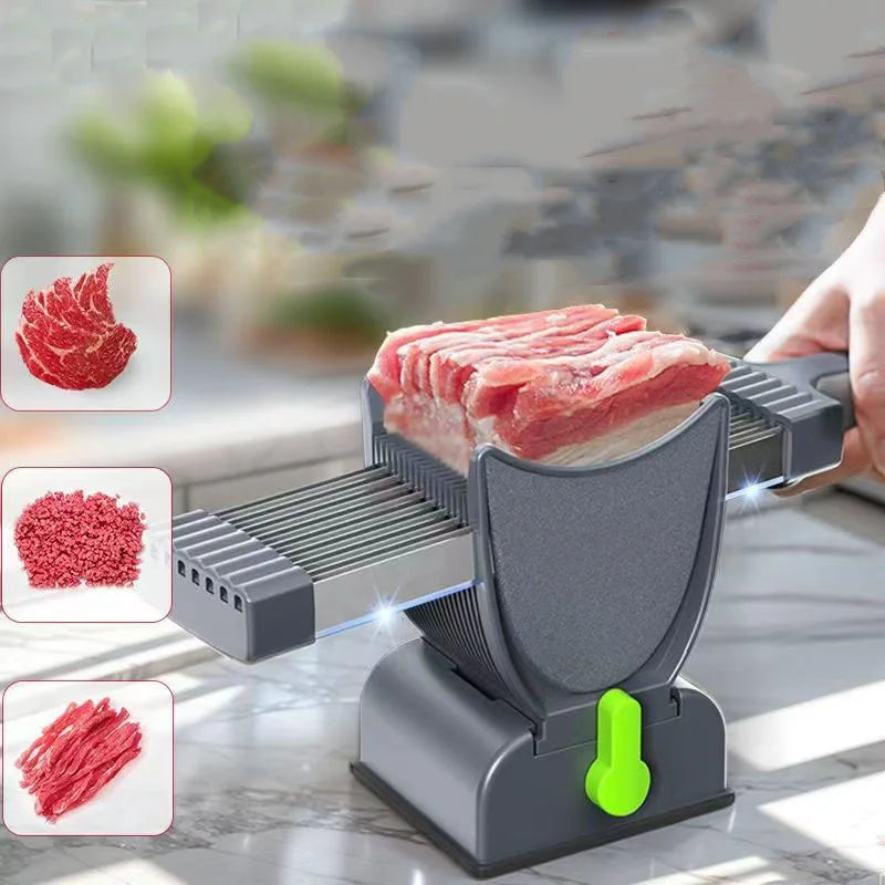 Multi-Function Manual Chicken Shredder and Poultry Meat Slicer