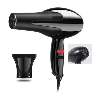 Red Black 1000W Ionic AC Motor Hair Dryer Concentrator Nozzle - Shoplex
