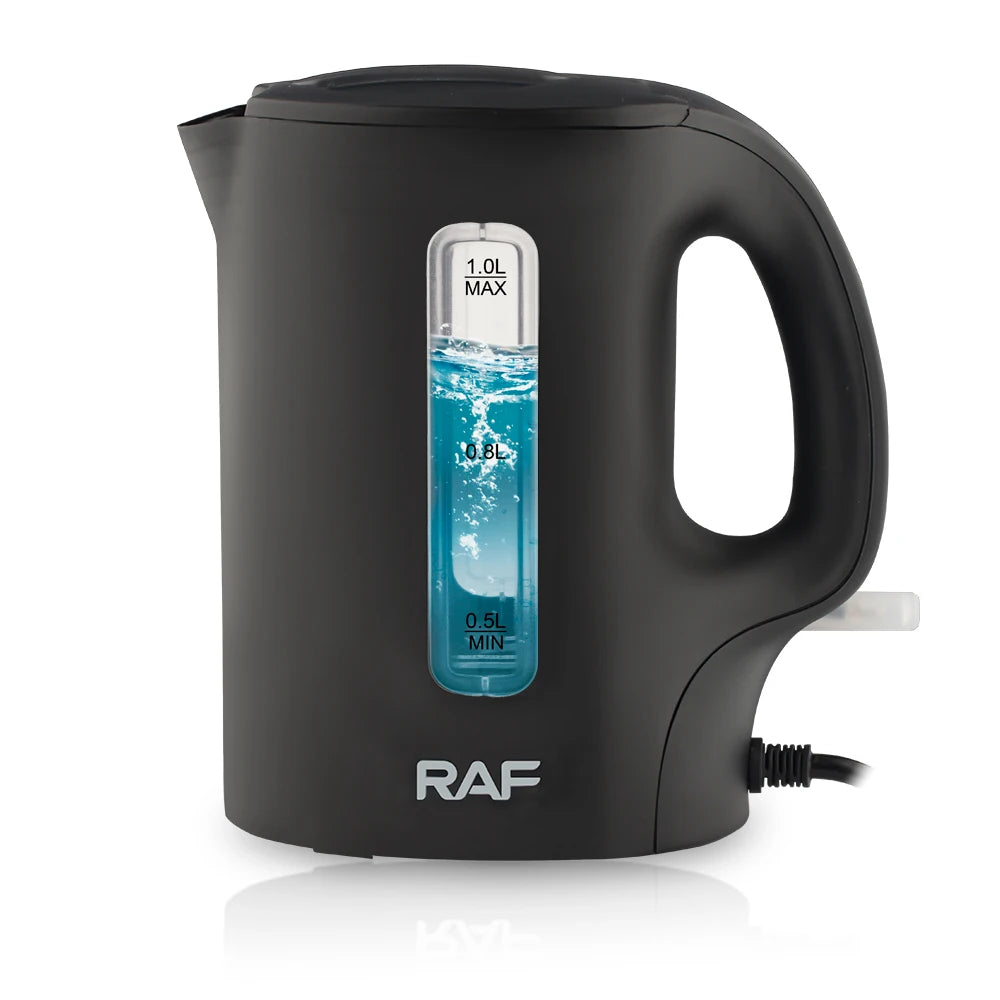 RAF 1L Electric Kettle Compact BPA-Free LED Indicator 360° Base