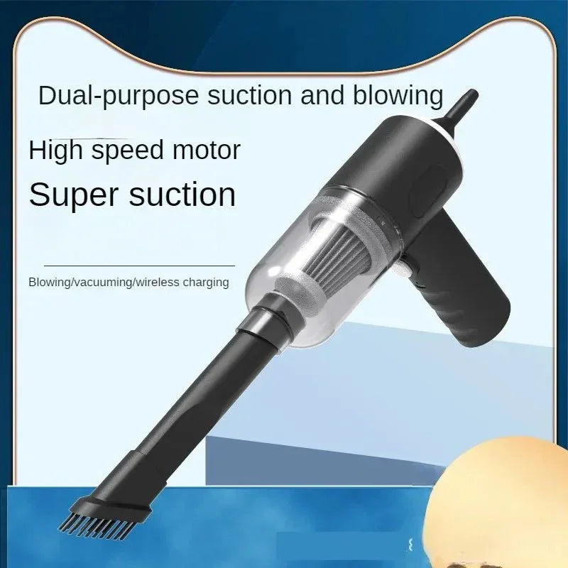 Wireless Rechargeable Wet Dry Handheld Car Vacuum Cleaner - Shoplex