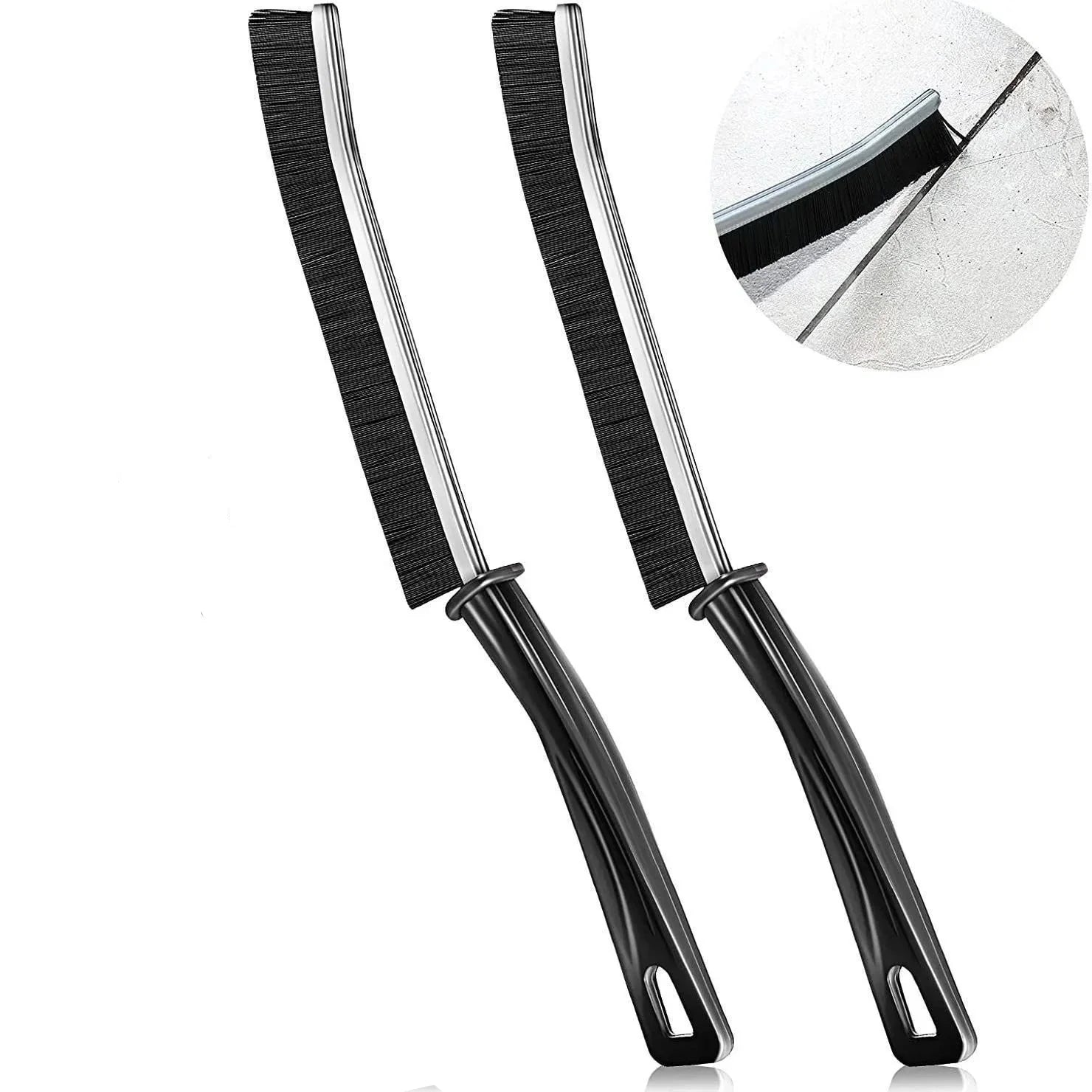 Thin Slim Crevice Cleaning Brush for Toilet Kitchen Bathroom Gaps - Shoplex