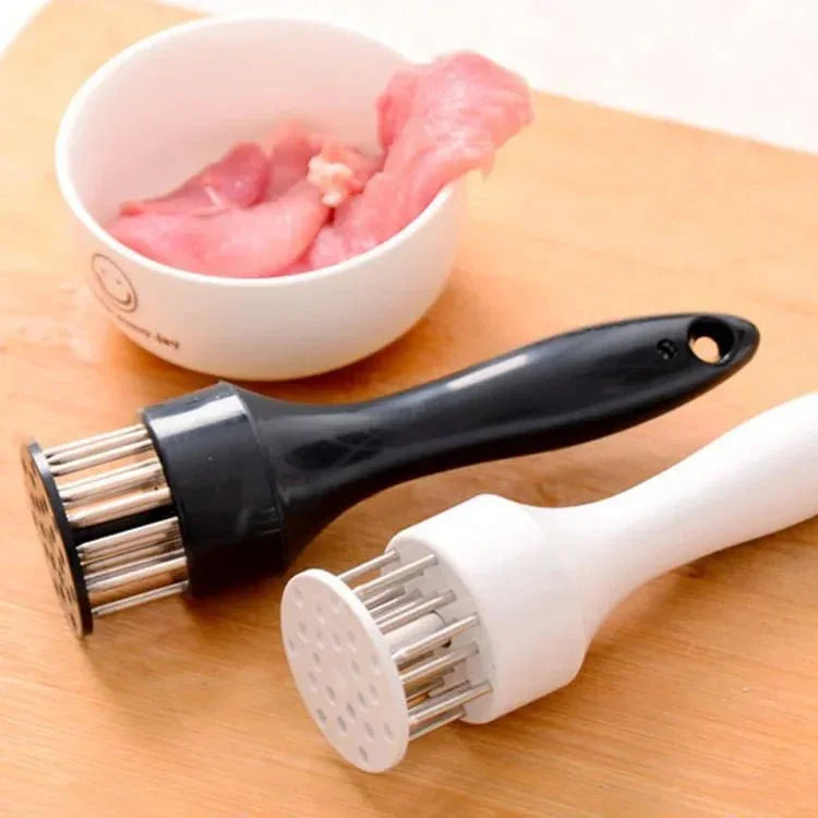 Stainless Steel Meat Needle Tenderizer Steak Hammer for Tenderizing - Shoplex