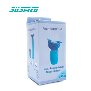 Portable 750ml Male Female Emergency Urinal Bottle for Travel
