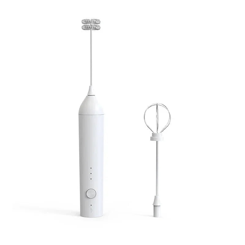 Electric Mini Milk Frother Wireless Handheld Powerful Coffee Tool - Shoplex