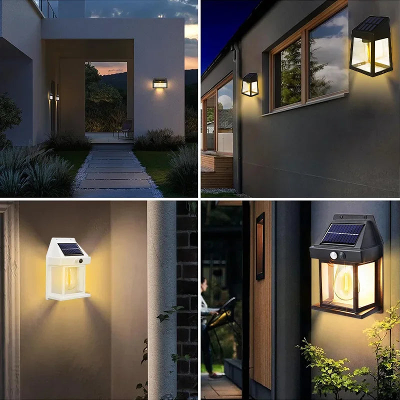 IP65 Solar Motion Wall Light LED Garden Security Lamp
