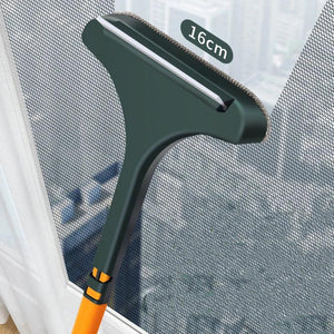 Multi - Function Screen and Window Cleaning Brush with Scraper - Shoplex
