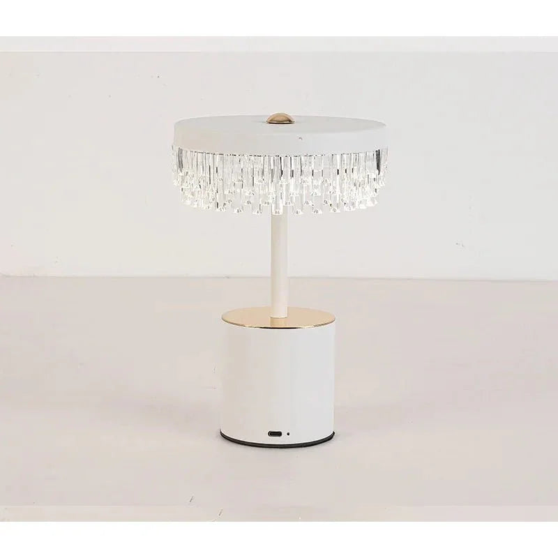 Modern 2W USB Rechargeable Flexible LED Desk Lamp with Touch Control Dimmer - Shoplex