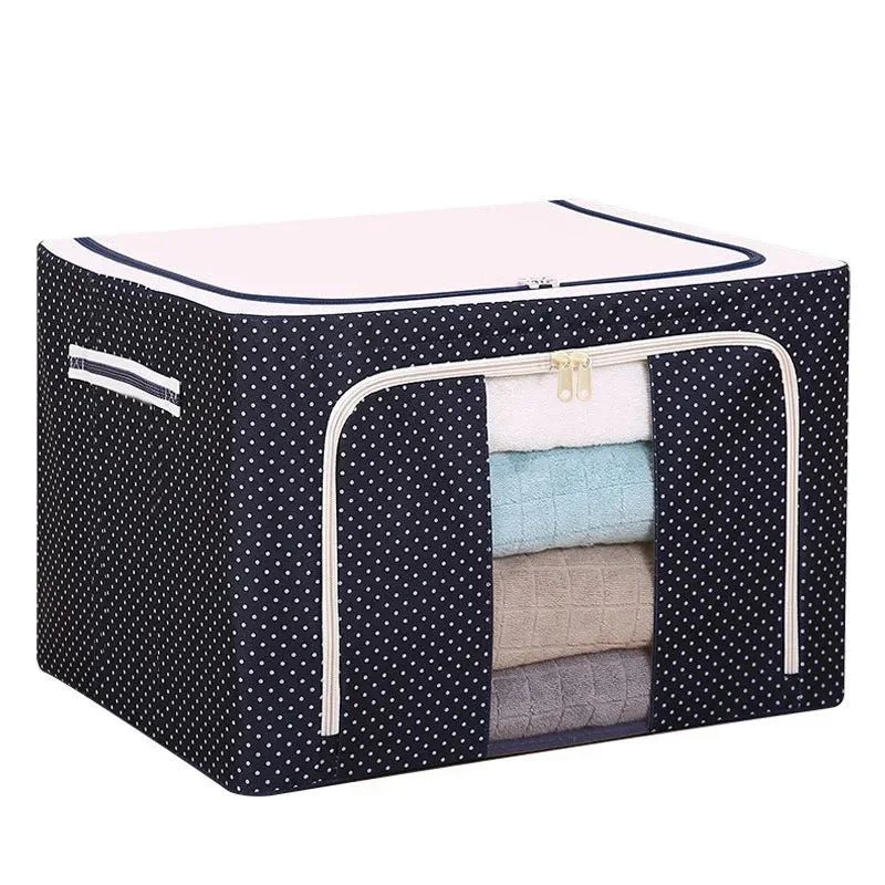 Large Foldable Polyester Quilted Storage Bag for Car and Home - Shoplex
