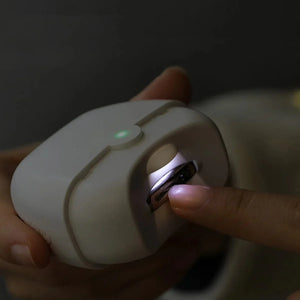 Rechargeable Electric Automatic Nail Clipper Trimmer Polisher - Shoplex