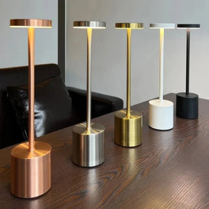 Modern LED Rechargeable Cordless Table Lamp with Touch Dimmer - Shoplex