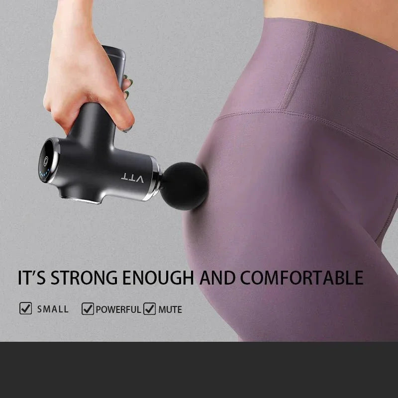Portable Mini Massage Gun 3200RPM Quiet Deep Tissue Percussion Therapy - Shoplex