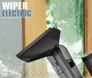 2 - in - 1 Window Squeegee Vacuum Cleaner Long - Handle Car Brush Spray - Shoplex