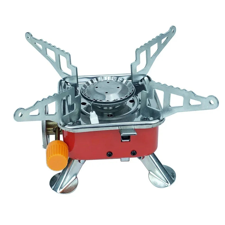 Portable Foldable Butane Camping Gas Stove Mini Outdoor Burner - Shoplex