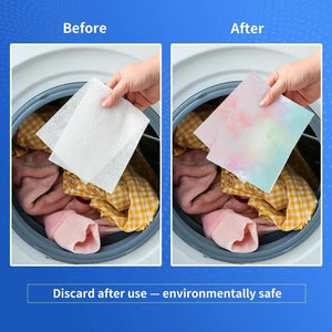 Color Grabber Laundry Sheets 11x28cm Heavy Duty Dye Absorber - Shoplex