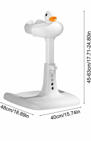 Baby Shower Bath Stand with Adjustable Height Support Seat for Infants