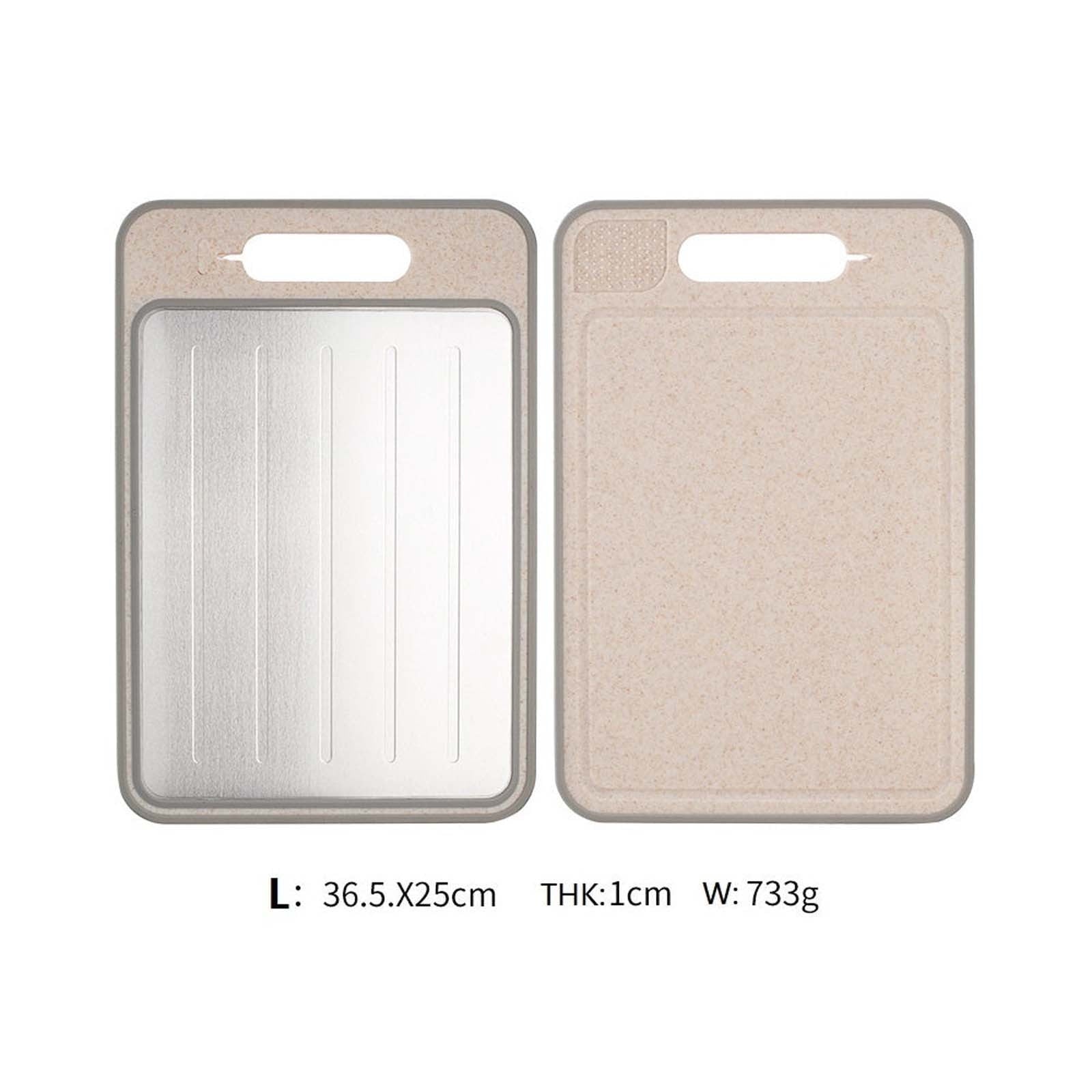4-in-1 Cutting Board – Defrosting Tray, Knife Sharpener & Grater - product view 2 - Shoplex