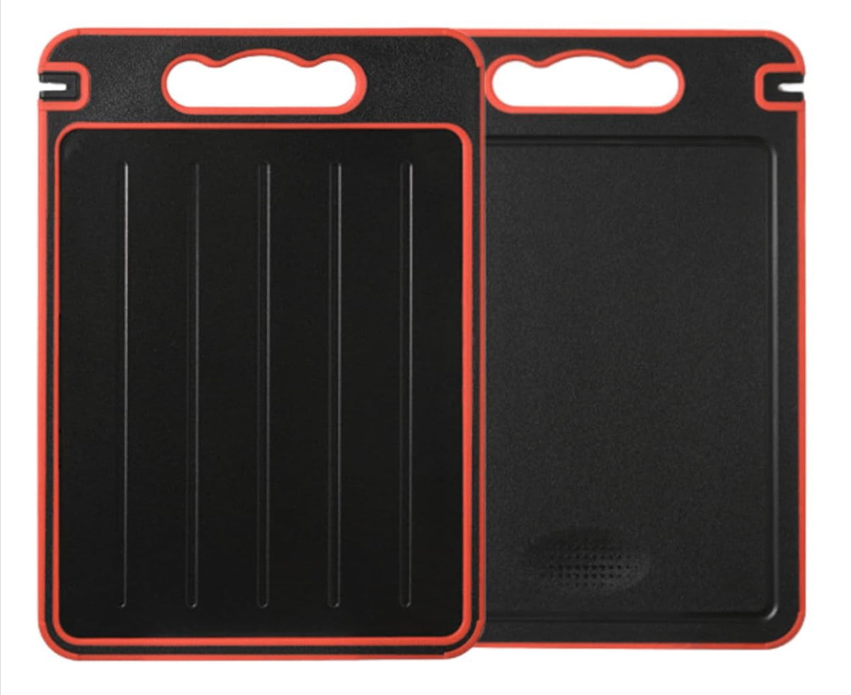 4-in-1 Cutting Board – Defrosting Tray, Knife Sharpener & Grater - Shoplex