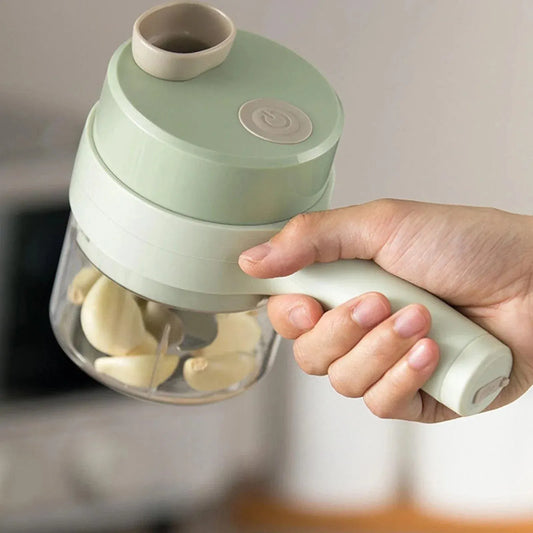 4 in 1 Handheld Electric Vegetable Cutter